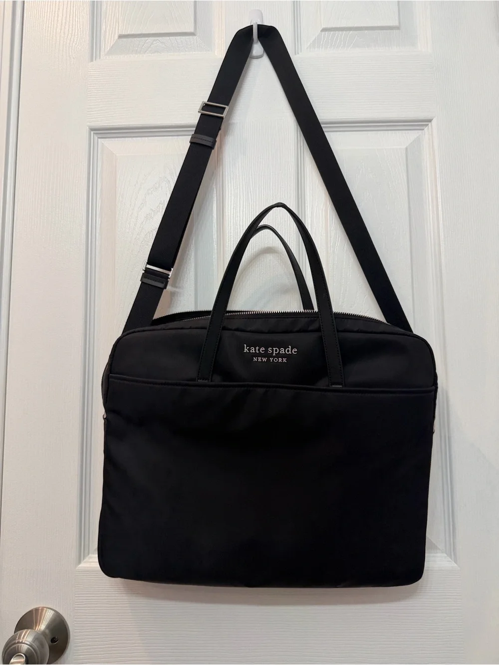 kate spade Black Laptop Messenger Bag